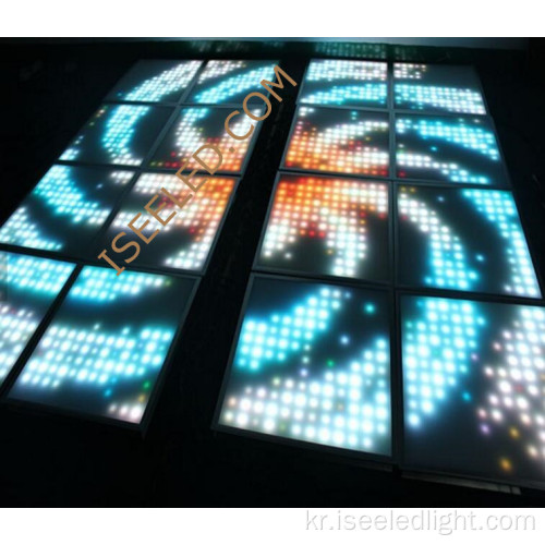 디스코 DMX RGB 16pixels LED 댄스 플로어